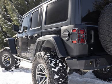 な*！様 jeep jk RUGGED RIDGE リアコーナー ボディーアーマ Rear Corner Body Armor | Rugged Ridge