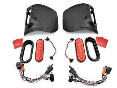 Rugged Ridge Jeep Flush Mount Tail Lights 11652.02