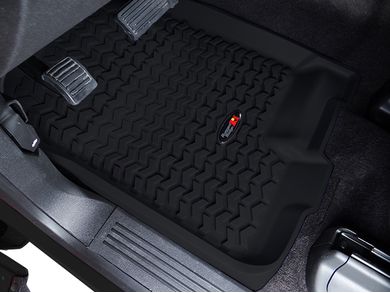 Rugged Ridge All-Terrain 83989.42 Tan Front and Rear Floor Liner Kit For Select Dodge Ram Ram 1500 2500 and 3500 Models 