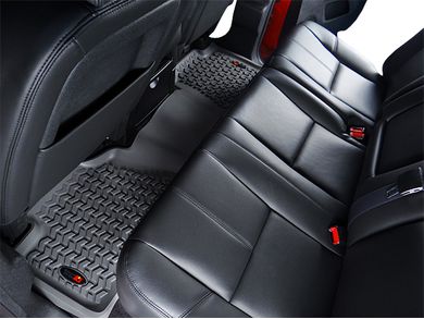 All Terrain Front Floor Mat Liners for Jeep Wrangler YJ 87-95  Rugged Ridge PAIR 