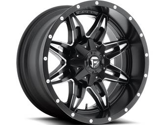 Fuel Black One Piece Lethal Wheels