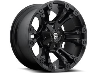 Fuel Matte Black Vapor Wheels