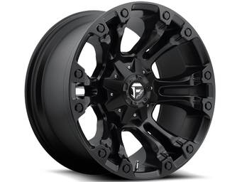Fuel Matte Black Vapor Wheels