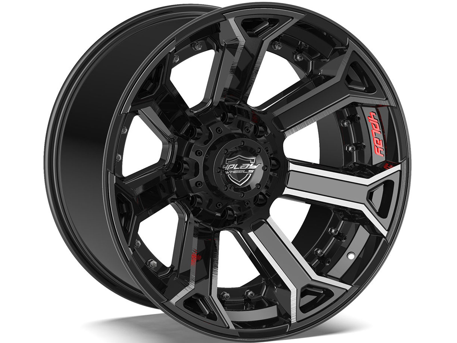 4Play Brushed Black 4P70 Wheels | Rugged Ridge