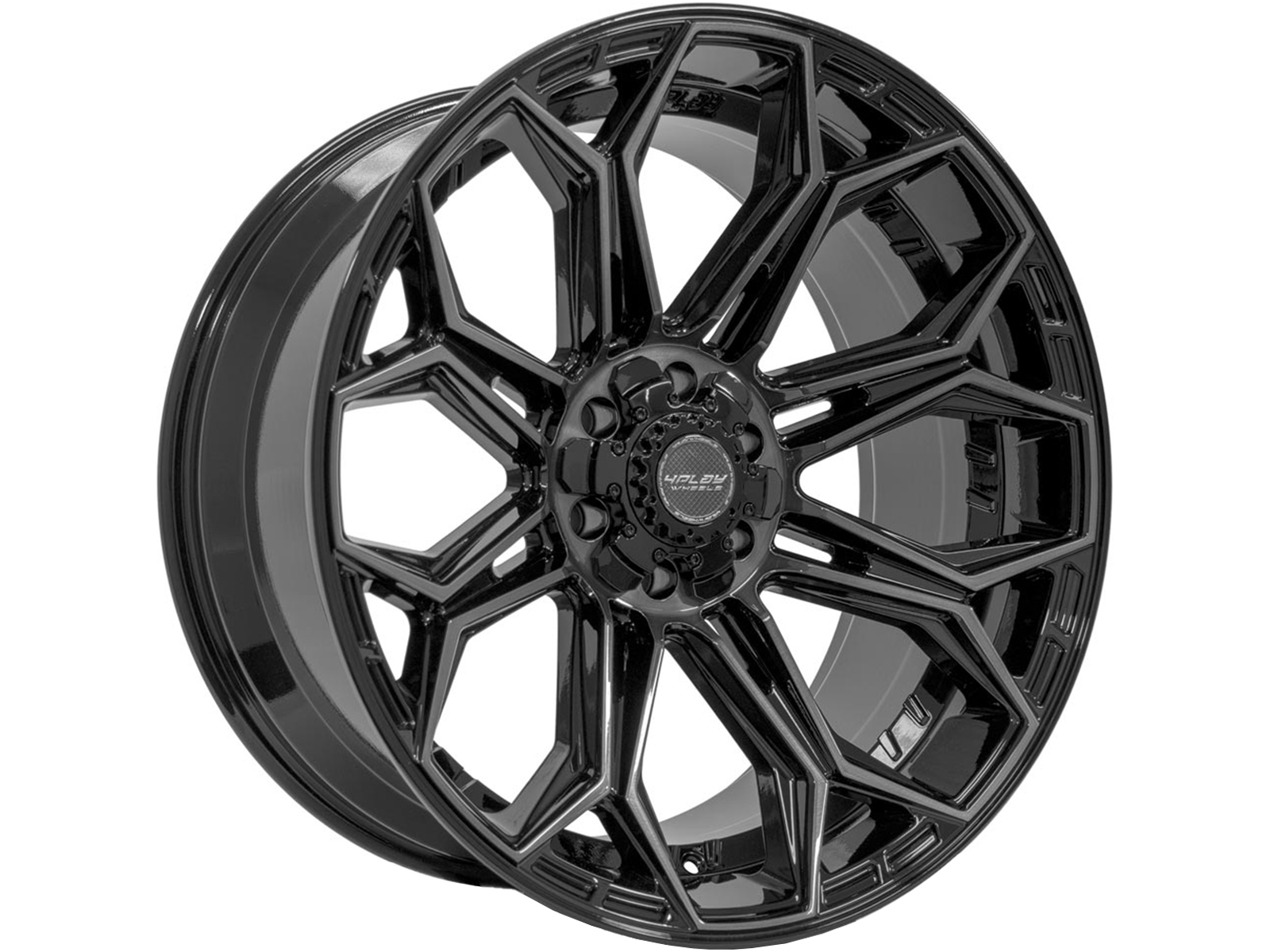 4Play 4Play Brushed Black 4P83 Wheel 4P83-20100-6D55-18BBT