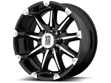 XD XD Series Machined Gloss Black XD779 Badlands Wheel XD77989087312N