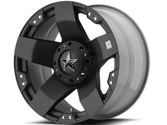 XD Series Matte Black XD775 Rockstar Wheels