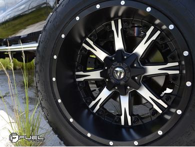 Fuel Machined Black NUTZ Wheels | Rugged Ridge