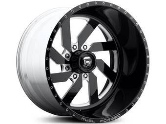 Fuel Forged Machined Black FF03 Wheels