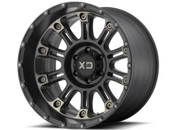 XD Series Black w/ Dark Tint XD829 Hoss 2 Wheels
