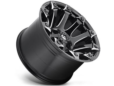 Fuel Black Battle Axe Wheels | Rugged Ridge