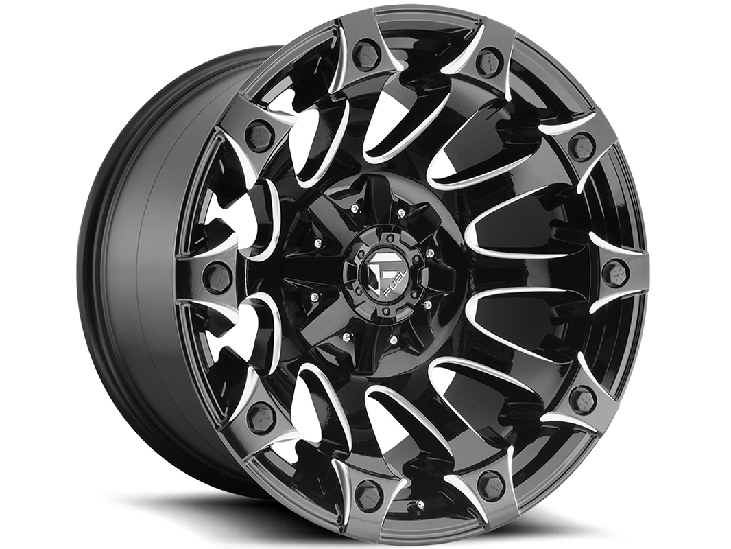 Fuel Black Battle Axe Wheels | Rugged Ridge