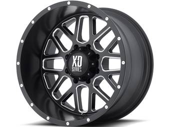 XD Series Milled Black XD820 Grenade Wheels