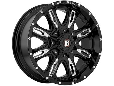 Ballistic Ballistic Machined Black 953 Scythe Wheel 953290271+00GBX