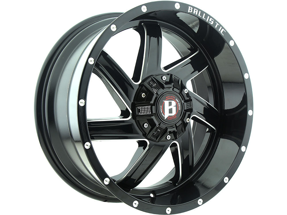 ballistics h&o brunt カスタムギアセット Ballistic Ballistic Black 961 Guillotine Wheel 961222267-44GBX