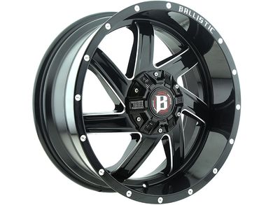 Ballistic Ballistic Black 961 Guillotine Wheel 961222267-44GBX