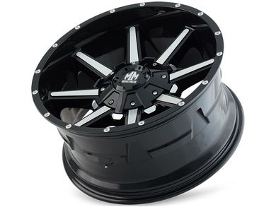 Mayhem Mayhem Machined Black Arsenal Wheel 8104-8976B