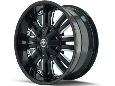Mayhem Black Assault Wheels | Rugged Ridge