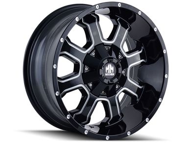 Mayhem Mayhem Machined Black Fierce Wheel 8103-7976M