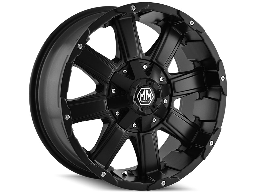 Mayhem ブラックメタル　BLACKL MetalFX Mayhem 6R Beadlock - Gloss Black