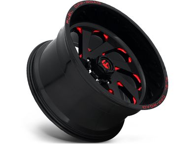 Fuel Fuel Black & Red Vortex Wheel D63820001747