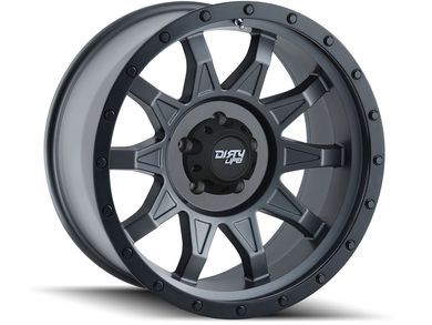 Dirty Life Grey Roadkill Wheels | Rugged Ridge