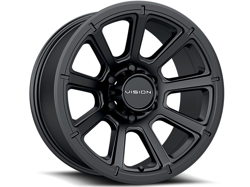 Vision Wheel Vision Matte Black Turbine Wheel [SKU