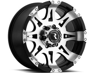 Raceline Machined Black Raptor Wheels