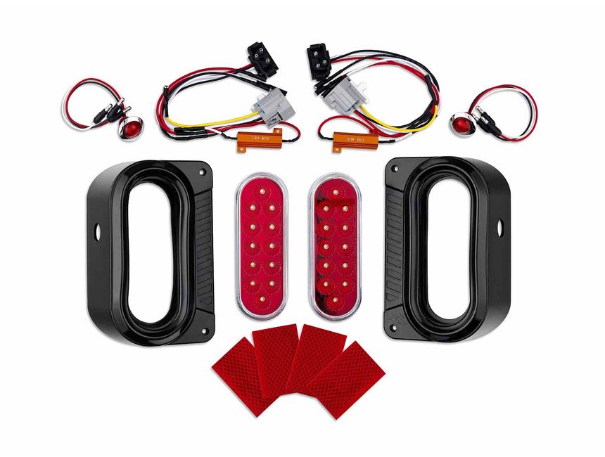 Rugged Ridge Jeep Flush Mount Tail Lights [SKU
