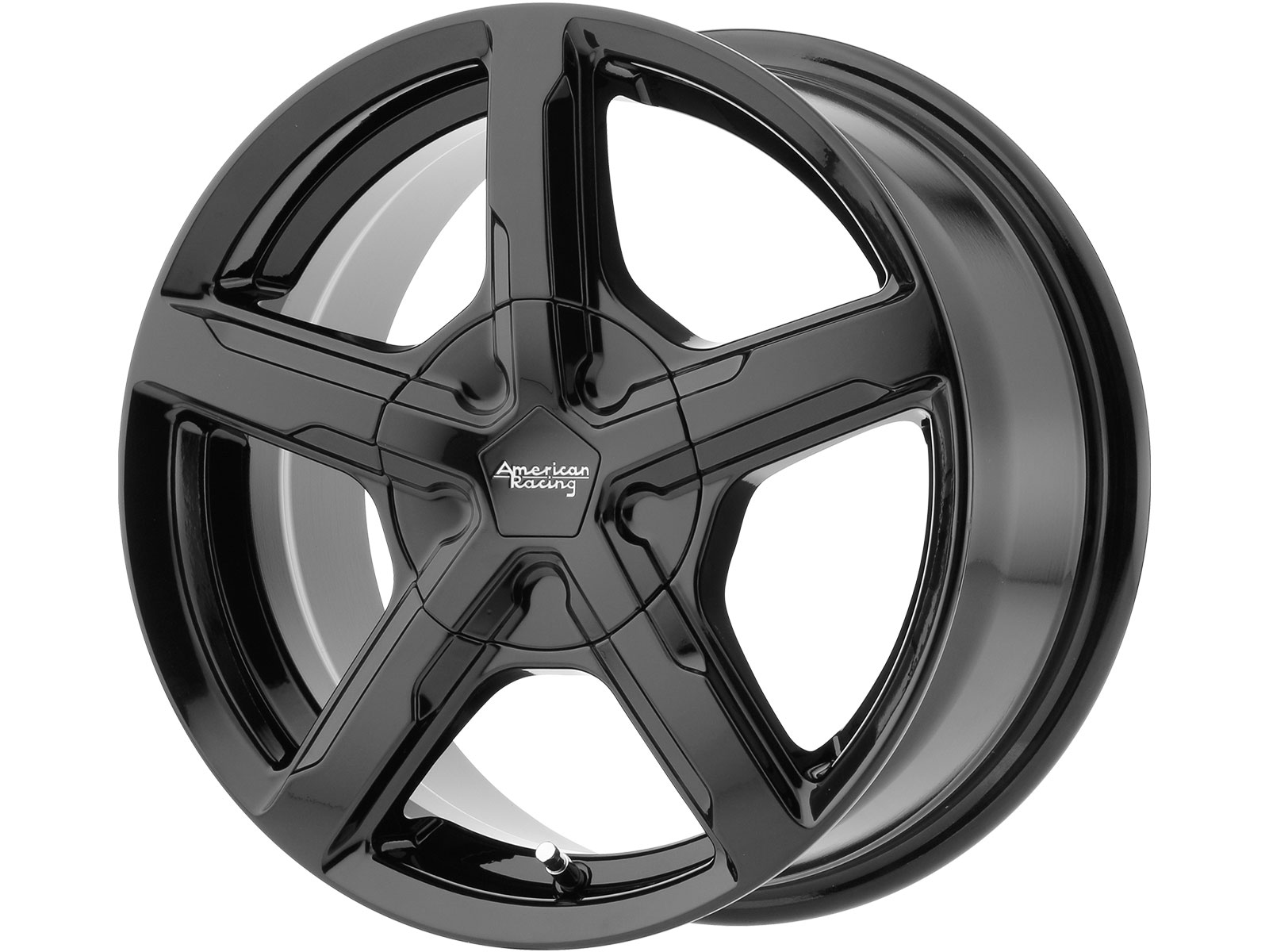 シボレー　120.65 アメリカンレーシングAR105 ブラック17インチ American Racing AR1727885B American Racing AR172 Baja Black Wheels