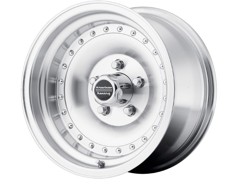 American Racing Machined AR61 Outlaw I Wheels | Rugged Ridge