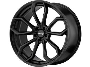 American Racing Matte Black AR932 Splitter Wheels