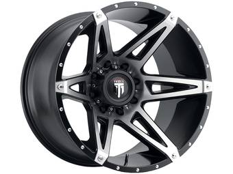 American Truxx Machined Gloss Black AT-1902 Kutz Wheels