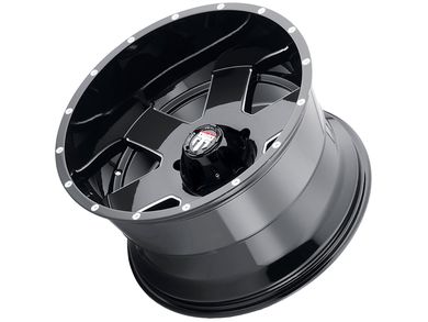 American Truxx Milled Gloss Black AT-155 Armor Wheels