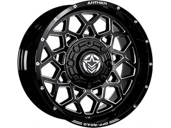 Anthem Off-Road Milled Gloss Black Avenger Wheel