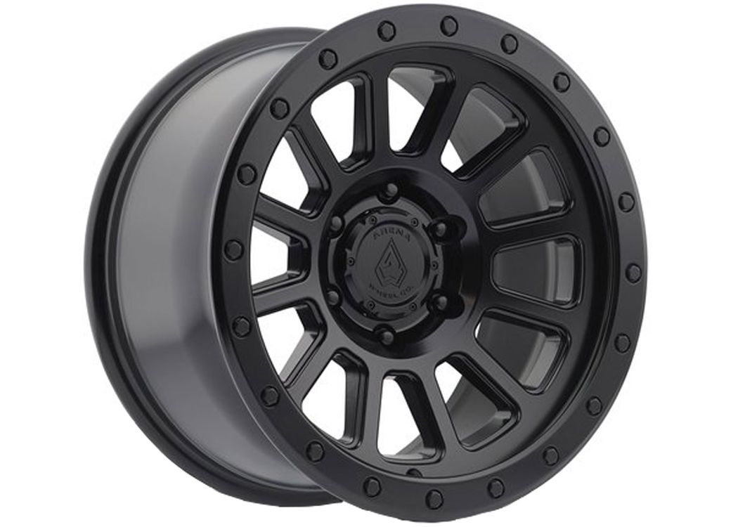 Arena Matte Black Ammo Wheels | Rugged Ridge