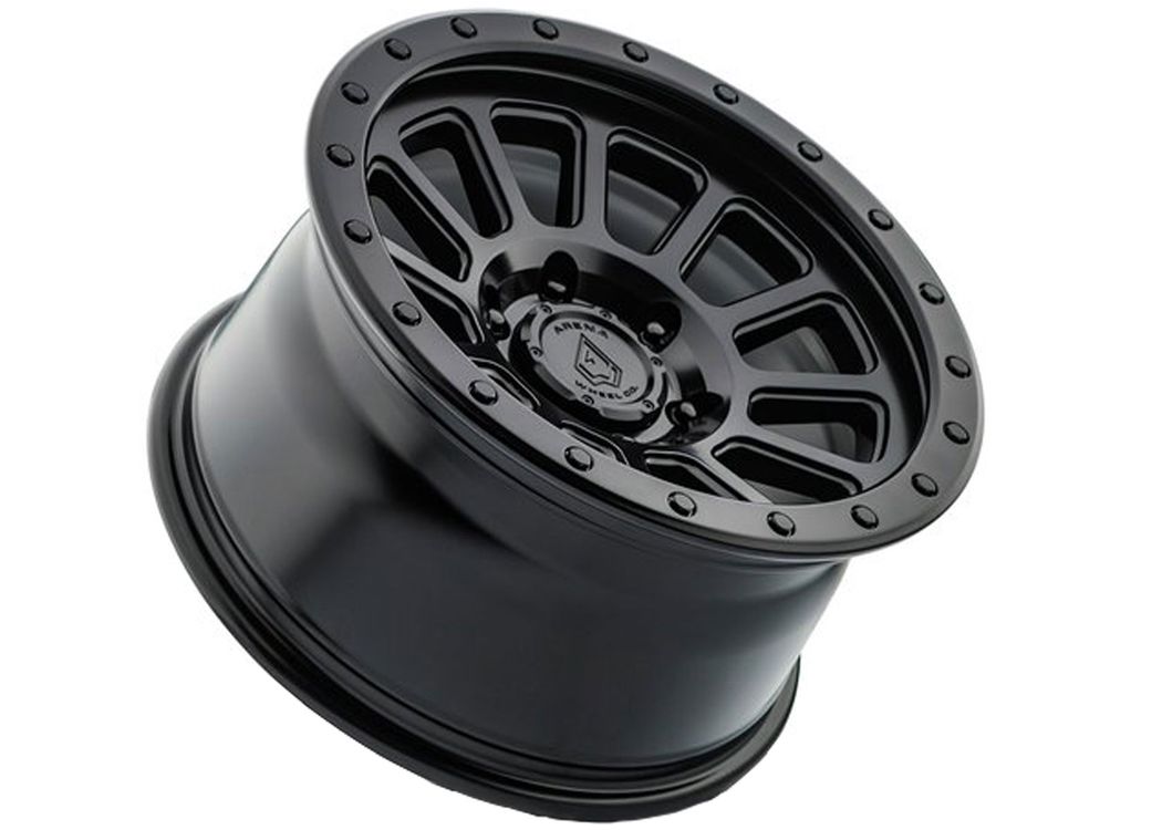 Arena Matte Black Ammo Wheels | Rugged Ridge