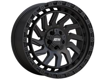 ATW Matte Black Culebra Wheels