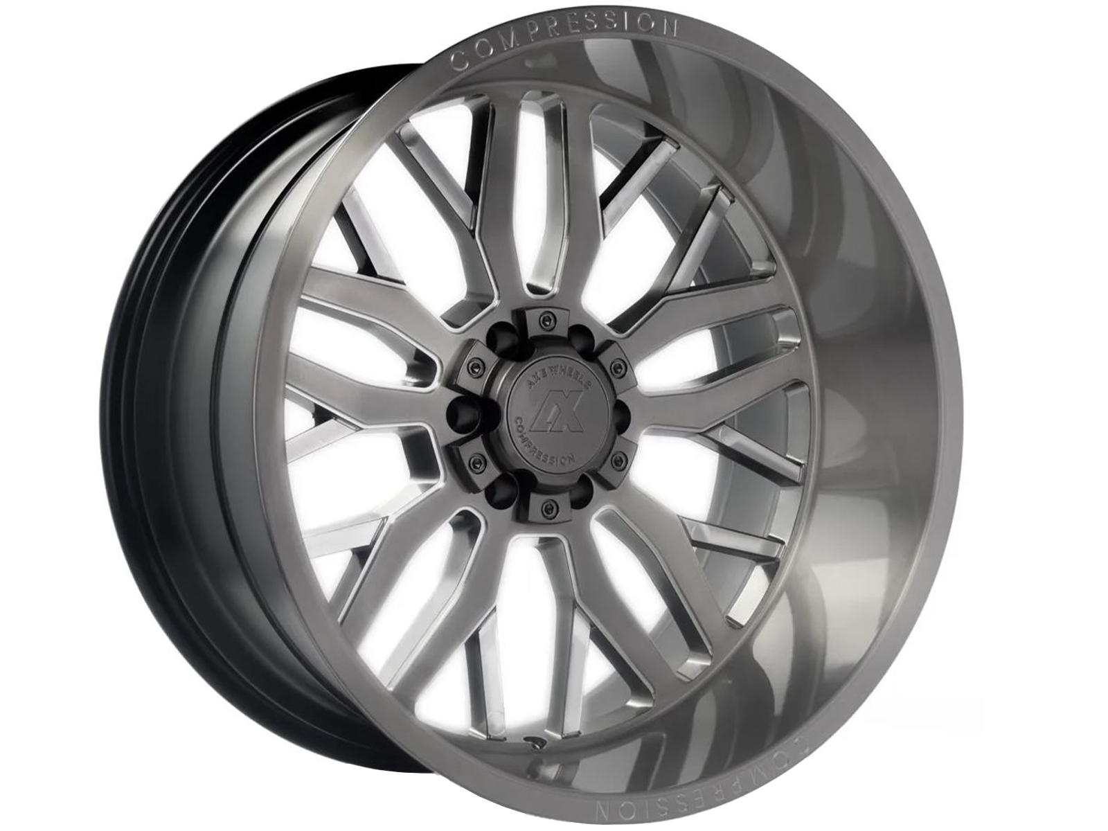 Axe Offroad Brushed Carbon AX1 Wheels | Rugged Ridge