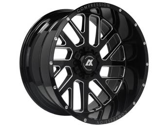 Axe Offroad Milled Black AX2 Wheel