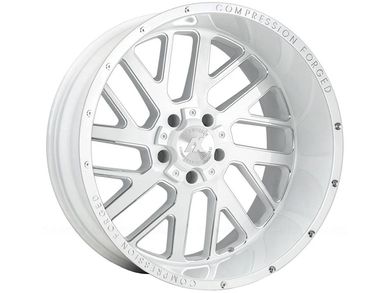 Axe Offroad Milled White AX2 Wheels | Rugged Ridge