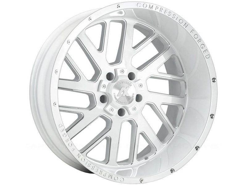 Axe Offroad Milled White AX2 Wheels