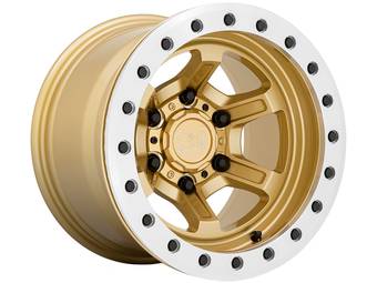 Black Rhino Gold Offshoot Beadlock Wheel