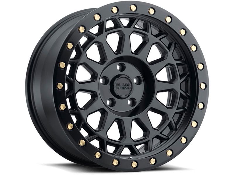 Rimi MRR GT1 Black W/ Machined Lip - 18x8.5 +20 - GT0118855xx20BK-52020