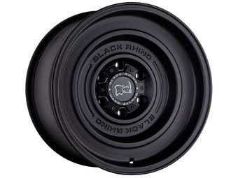 Black Rhino Matte Black Solid Wheels