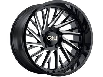 Cali Offroad Milled Gloss Black Purge Wheel