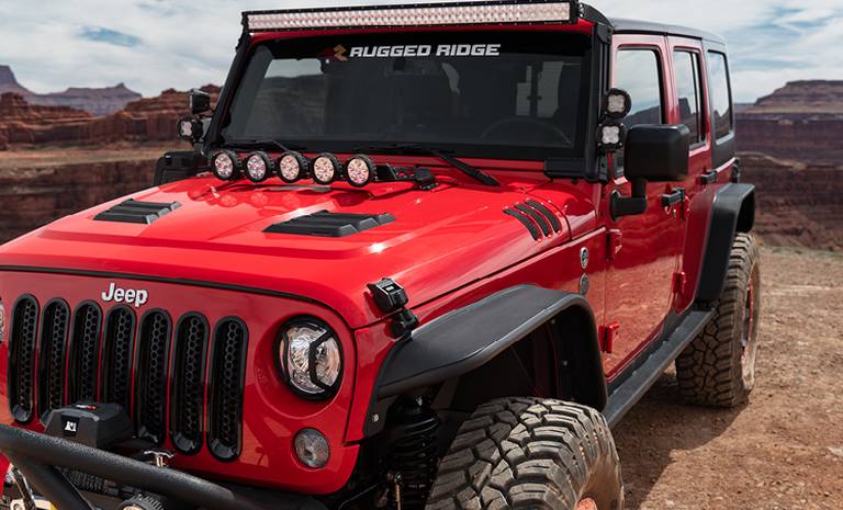 jeep wrangler hood accessories