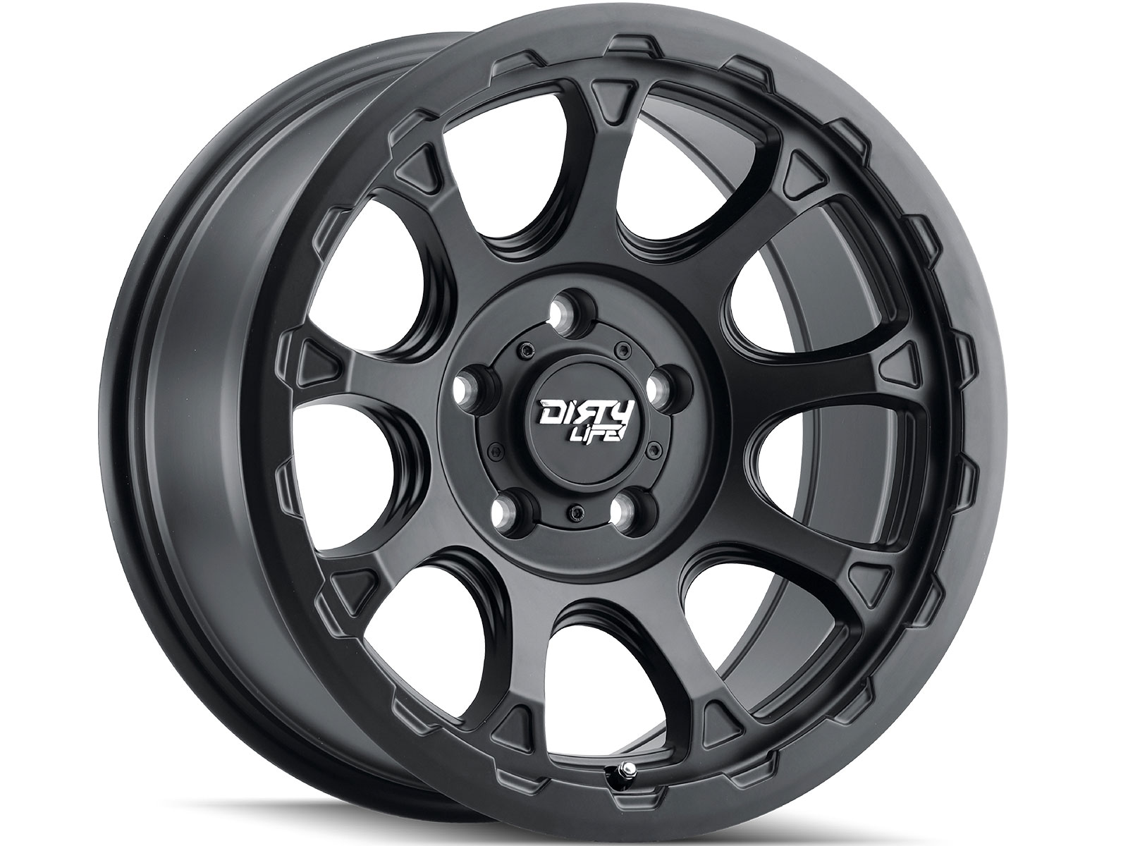 Dirty Life Dirty Life Matte Black Drifter Wheel 9307-7883MB