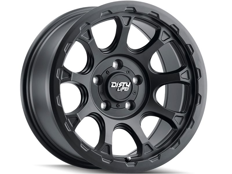 Dirty Life Dirty Life Matte Black Drifter Wheel 9307-7883MB