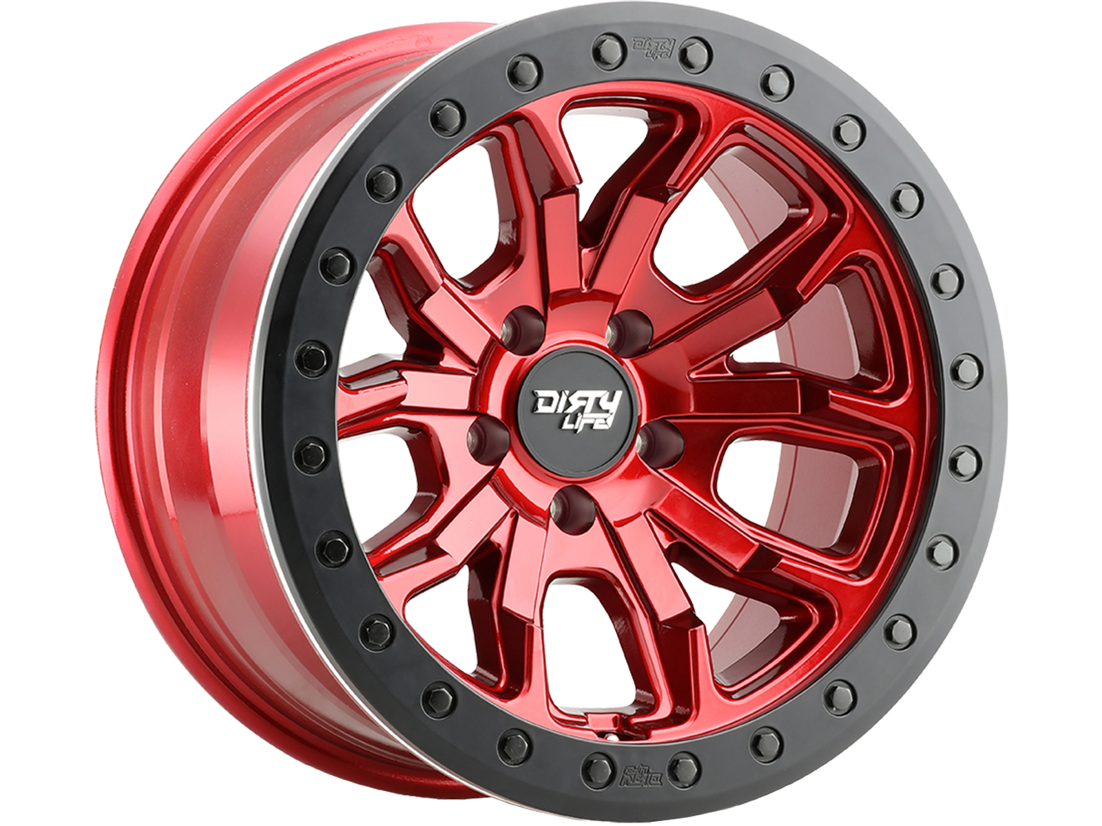 ●DIRTY RED Dirty Life Red DT-1 Wheels | Rugged Ridge